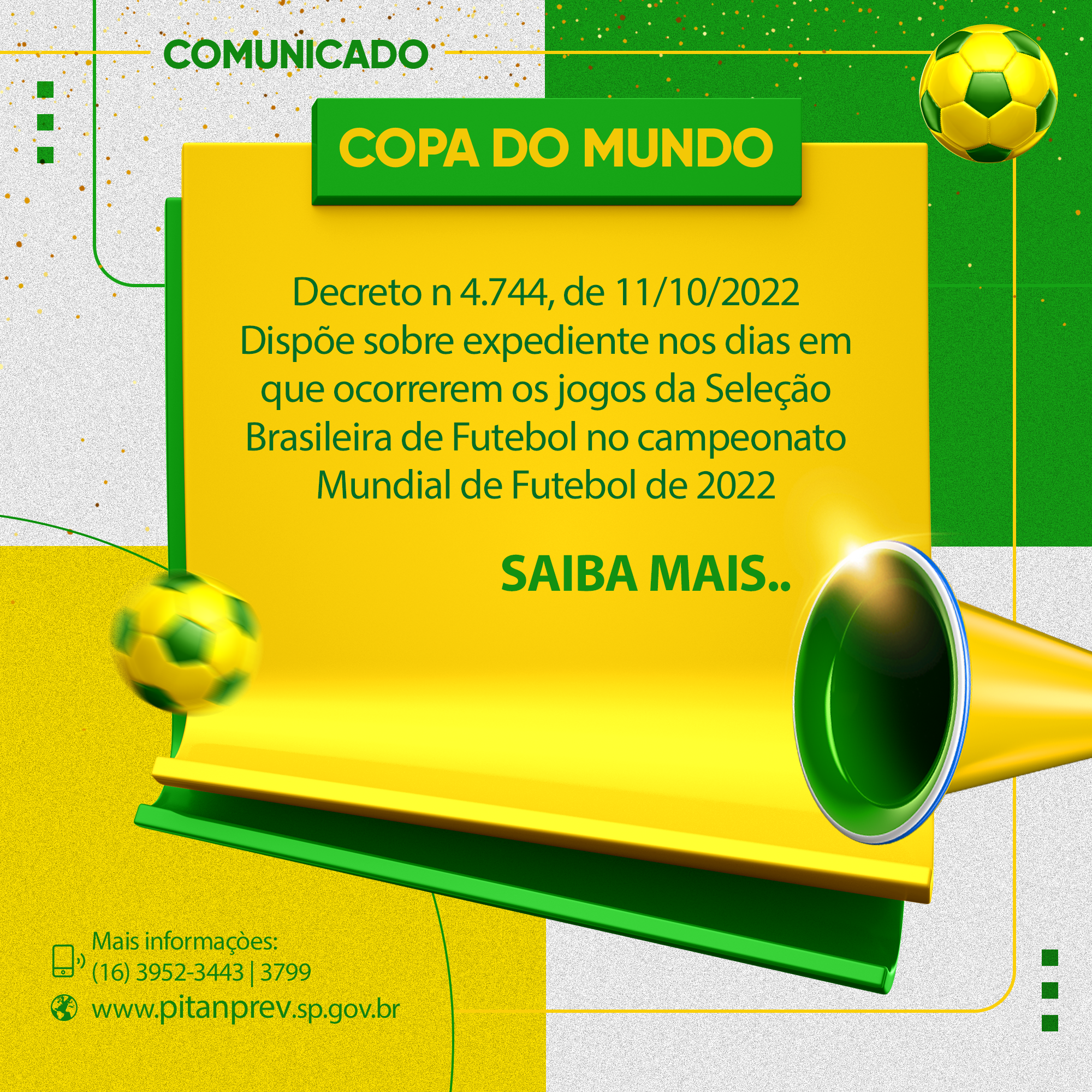 Quantos dias dura a Copa do Mundo 2022?